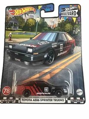 2023 Hot Wheels Premium Boulevard #78 Toyota AE86 Sprinter Trueno