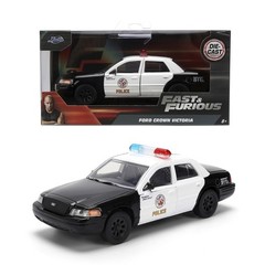 Jada 1:32 Fast & Furious Movie Ford Crown Victoria Police Car 36357 Diecast Car