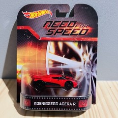 Hot Wheels Retro Entertainment Need For Speed Koenigsegg Agera R 1:64 Diecast