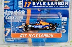 2024 GREENLIGHT #17 Kyle Larson Indianapolis 500 Rookie Of The Year Edition NOC