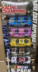2-Racing Champions 50th Fan Appreciation & 1999 Taurus 5 Car Pack AUTOGRAPHED