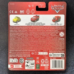 3-Pack RACE to CELEBRATE MINI Lightning McQueen Snot Rod Luigi Disney Pixar CARS