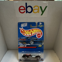 Hot Wheels Sweet 16 #220 Silver/Black/Red 1:64 Diecast Car Unopened Box