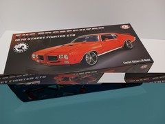 1:18 1970 PONTIAC GTO “THE PROSECUTOR” STREET FIGHTER in CAROUSEL RED, by ACME