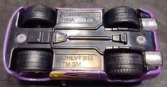 2003 Hot Wheels Hot Tunerz 2002 Chevrolet S-10 Purple 1:55 Scale S10 Chevy Truck