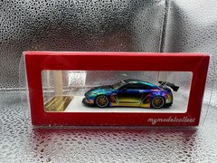 Mymodelcollect 1:64 JDM Plating LB GTR R35 Racing Sports Model Metal Car