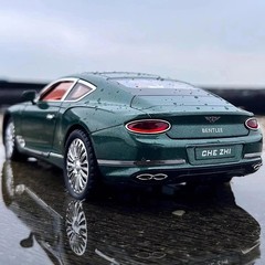 1:24 BENTLEY Continental GT Alloy Diecast Car Model Sound Light Collectible NEW