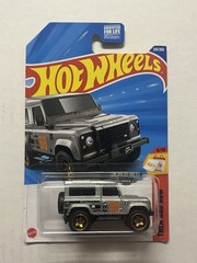 Hot Wheels Mainline ZAMAC | LAND ROVER DEFENDER 90