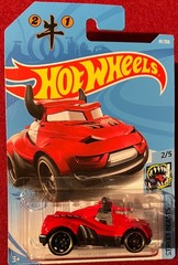 HOT WHEELS STREET BEASTS STEER CLEAR RED 91/250. SEE COMBINED OFFERS!