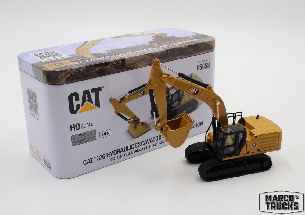 DieCast Masters Cat 336 Hydraulic Excavator – Next Generation 1:87 No. 85658 /DM