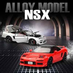 1:32 JDM Honda Acura NSX NA1 Alloy Car Model Diecast Toy Vehicle Sound Light