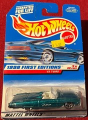 HOT WHEELS 1998 FIRST EDITIONS ’63 T-BIRD #644. SEE COMBINED OFFERS!