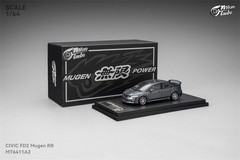 Micro Turbo 1:64 Civic FD2 Mugen RR metallic grey Diecast Model Car
