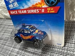 Hot Wheels Race Team Series II #2 of 4 Cars Baja Bug Collector #393 Blue
