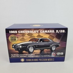 🚨 Franklin Mint 1969 Limited Edition #0161 Chevrolet Camaro Z28 1:24 Die Cast
