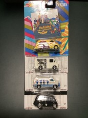 Hot Wheels Car Beatles Help! Revolver Yellow Submarine- NIB Lot Of 4