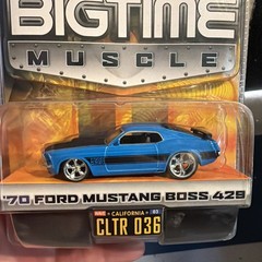 ✨1970✨Ford Mustang🌟Boss 429💪🏼Bigtime Muscle🔥1/64 Diecast Dub City