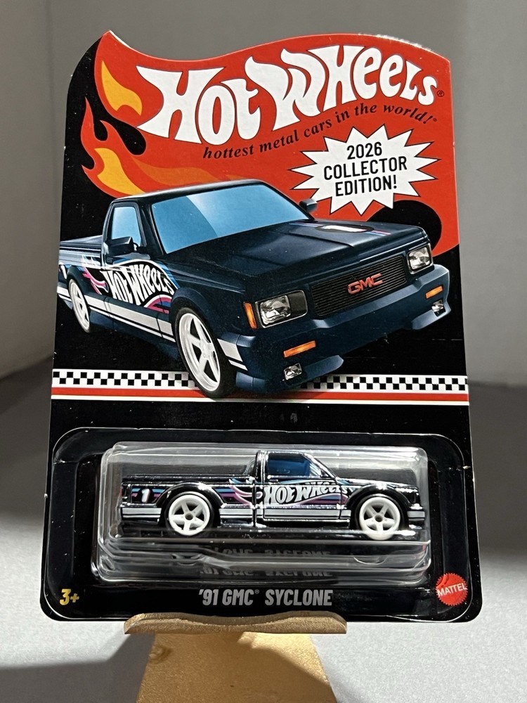 2026 Hot Wheels Collector Edition Black 1991 GMC Syclone Kroger Mail In 1:64