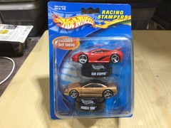 HOT WHEELS RACING STAMPERS SHO STOPPER MUSCLE TONE PACK