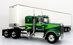 ICONIC REPLICAS 1/43 1976 KENWORTH W900A TRUCK & TRAILER “MOVIN’ ON” US TV SHOW