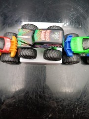 Lot Of 3 Greenbrier International Mini Monster Trucks Free Shipping! T2842