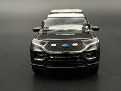 8 Pack 1/64 Scale Clear Grille Light Pod License Plate Police 6456C