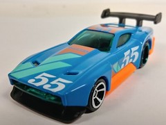 Count Muscula Hot Wheels 2023 Muscle Mania #100 Light Blue MC5 & DD8 1:64 Loose