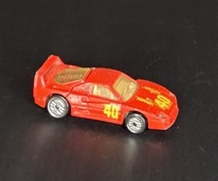 Vintage Hot Wheels 1988 Speed Fleet Red Ferrari F40 Rare Trunk Open