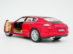 2009-10 PORSCHE PANAMERA LUXURY SEDAN RED 1:40 SCALE DIECAST MODEL CAR COLLECTO
