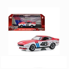 86334 1971 BRE DATSUN 240Z (46) TOKYO TORQUE 1/43 DIECAST GREENLIGHT