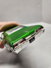 Jada 1967 Chevrolet Impala SS Street Low Green and White Bigtime Muscle 1/24