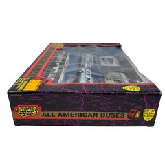 Vintage 1997 Road Champs All American Buses 1/87 Diecast 4pc Set 58706 New Box