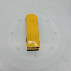 Yellow School Bus Diecast Toy Vehicle Small Black Wheels Kids Model Play