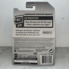 Hot Wheels 2021 HW Roadsters Lamborghini Reventon Roadster White