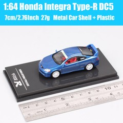 MS 1/64 Scale Honda Integra Type R DC5 Sports Car Model Diecast Toy