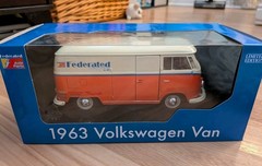 Federated Auto Parts 1955 Ford F-100 Truck & 1963 Volkswagen Van Diecast Models