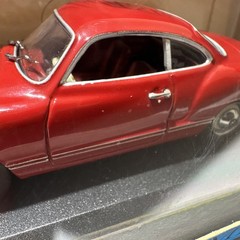 Minichamps 1:43 VW Volkswagen Karmann Ghia Coupe Red – Paul’s Model Art Diecast