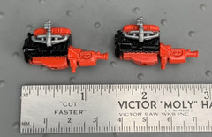 2X Lot 1:43 to 1:50 scale 1.5” long Diecast Motor with Transmission O4009