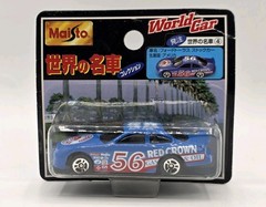 Maisto World Car Ford Taurus Stock Car Diecast 1:64 Japan Red Crown NASCAR Rare