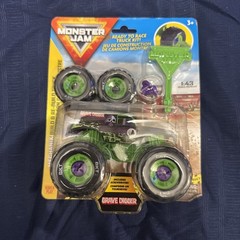 Monster Jam Grave Digger Mechanix 1:43 Monster Truck Kids Play