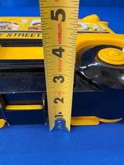 5 Vintage Sesame Street Die Cast Cars 1980s & School Bus Case – Ernie – Big Bird