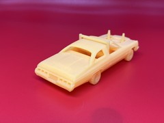1/64 Scale 3D Printed 1973 Chevy Caprice Demo Derby Car For Diecast Diorama