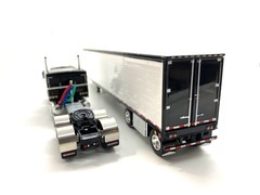 dcp kenworth w900 black and white 310″ frame with spread axle reefer
