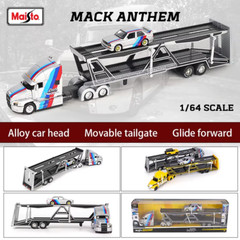 1:64 NEW MACK Anthem/International Transport Casting Manufacturing Trailer Model