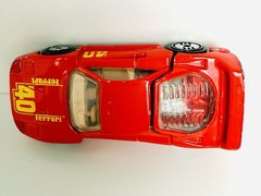 Vintage 1988 Hot Wheels Ferrari F40 Opening Hatch Red 1/64 Scale Exotic Car F-40