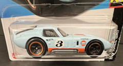 2024 Hot Wheels 122/250 SHELBY COBRA DAYTONA COUPE ~ 5/10 HW RACE DAY ~ GULF OIL