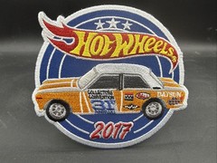 ⛳2017 Hot Wheels ORANGE DATSUN BLUEBIRD 510 PATCH Collectors 31st LAX Conventio