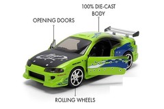 Fast & Furious Brian’s Mitsubishi Eclipse Damaged Version 36356 JADA 5″, 1:32