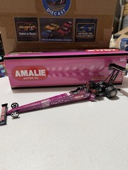 RARE* TERRY MCMILLEN AMALIE SHE 4 LIFE 2013 NHRA Top Fuel Dragster 1/24 Diecast