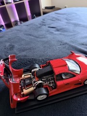 Maisto 1:18 Mercedes-Benz CLK-GTR Street Version Red Diecast SE Special Edition